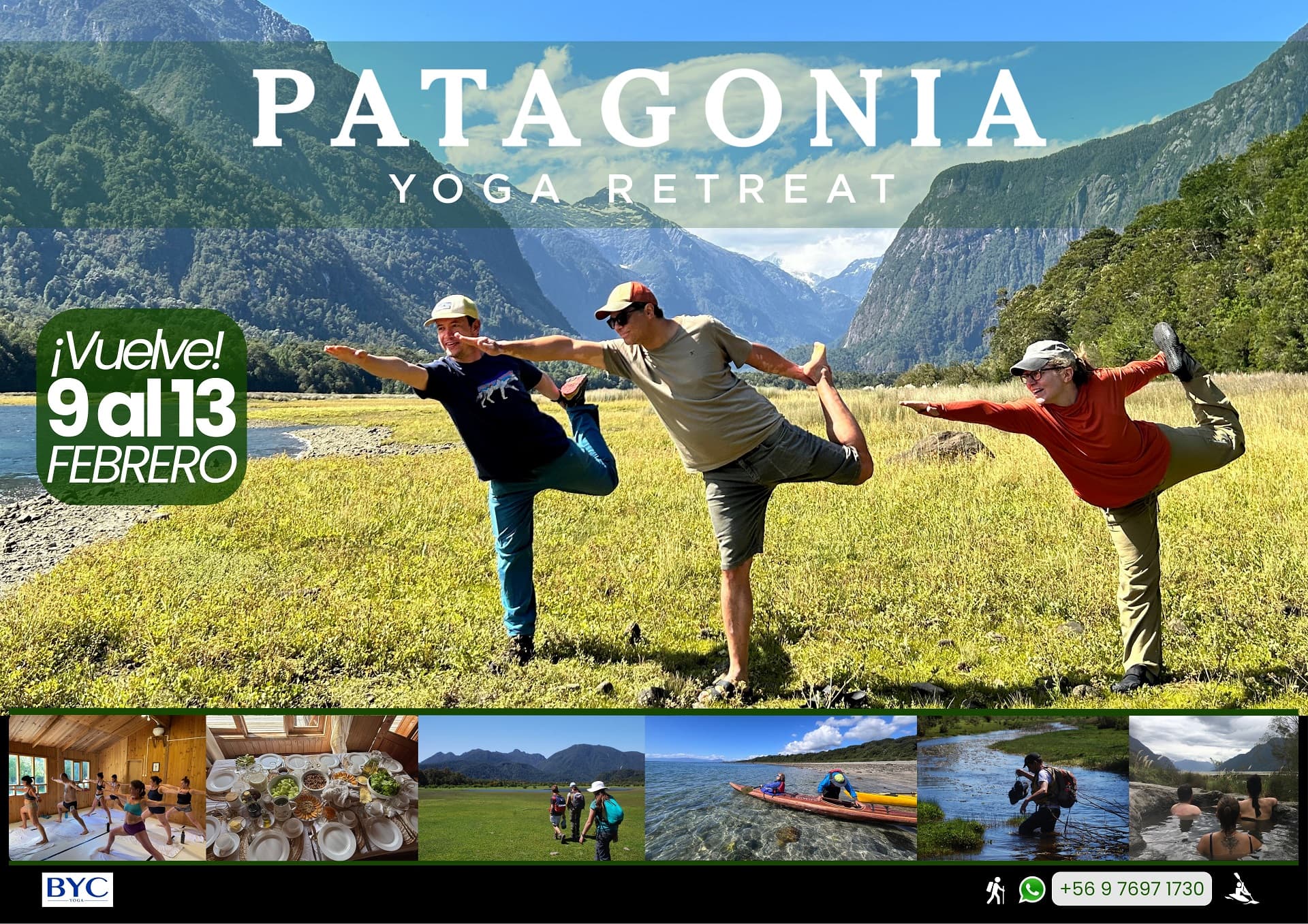 Vuelve el Patagonia Yoga Retreat 2027.